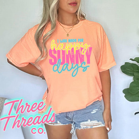 Happy Sunny Days Tee WS