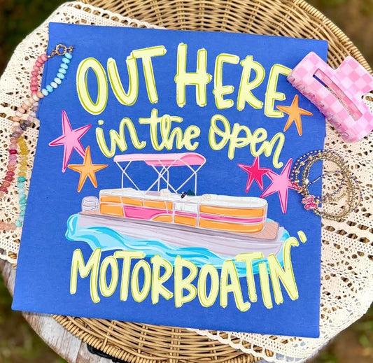 Motorboatin Tee WS