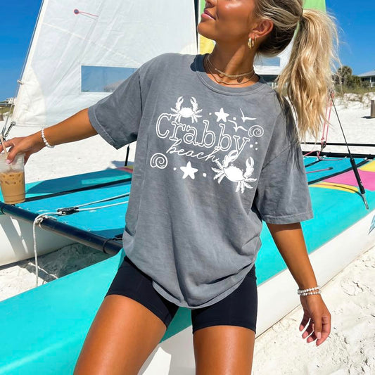 Crabby beach Tee WS